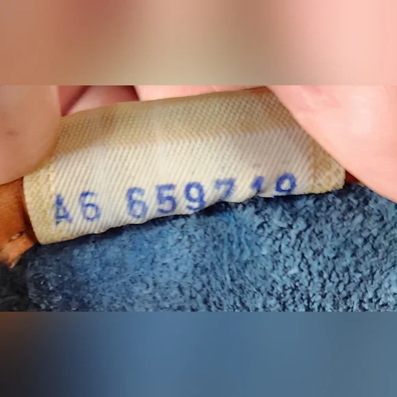 Dooney & Bourke vintage equestrian all weather leather crossbody bag, navy - Picture 13 of 16